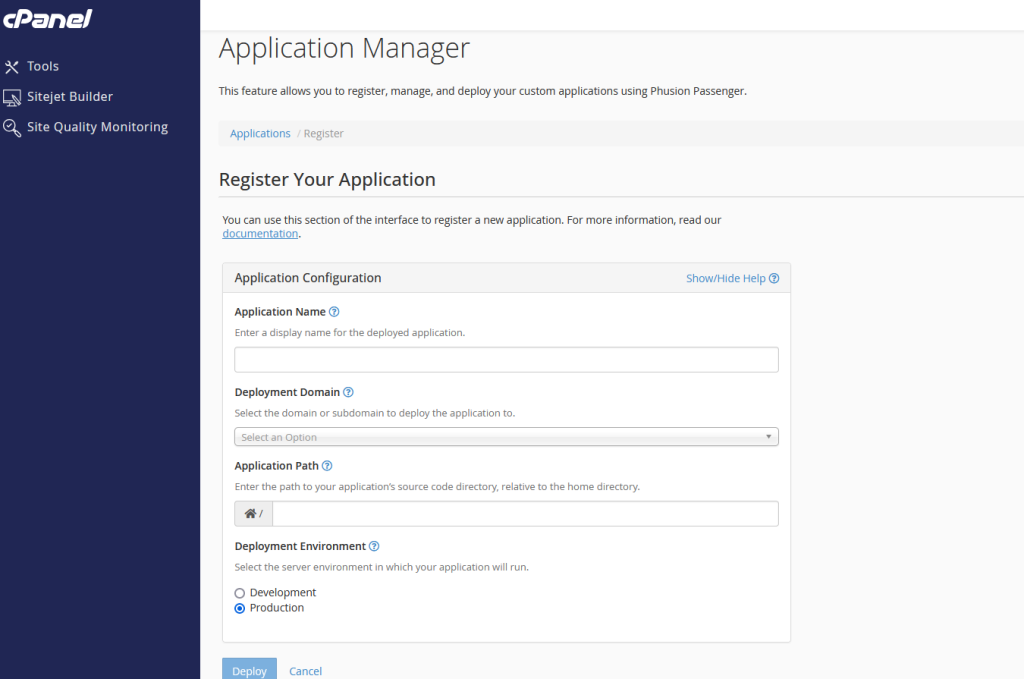 Node.JS Application