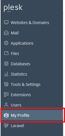 Plesk administrator password